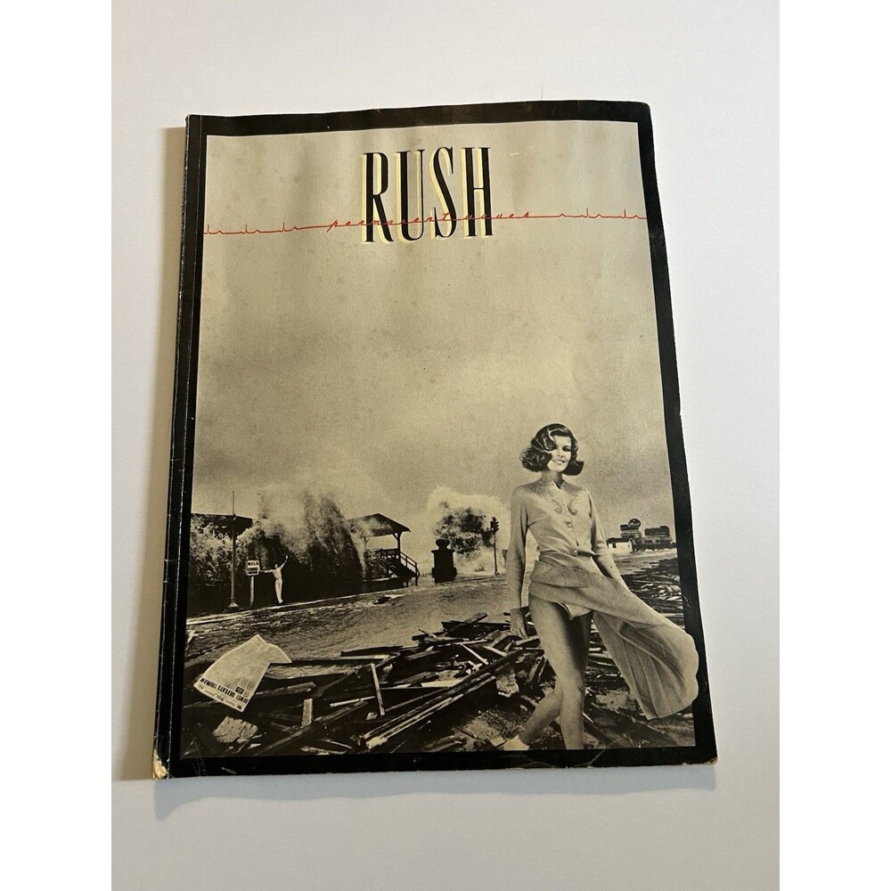 Rush - Permanent Waves - Sheet Music Songbook - With Pics Of Band